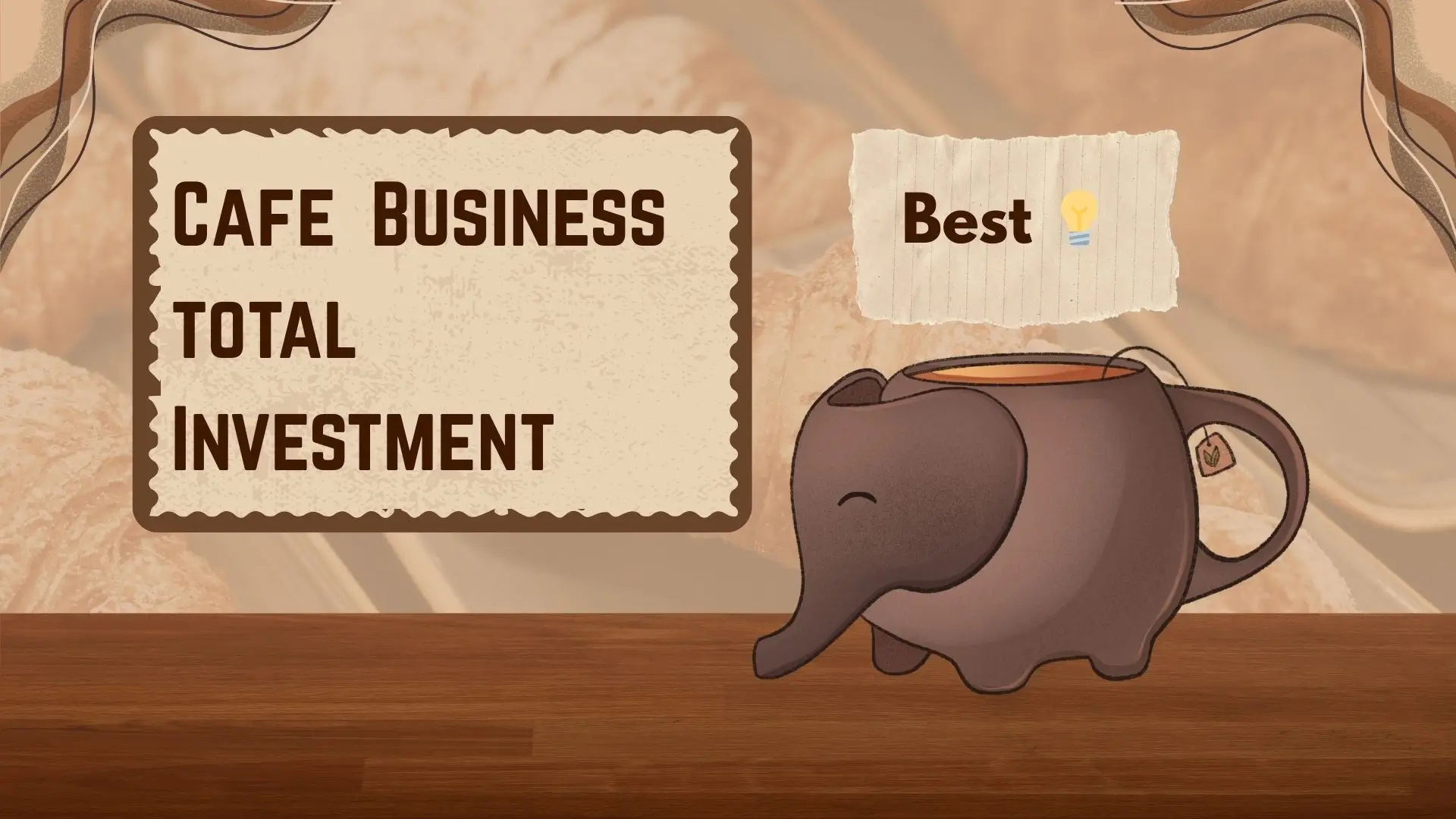 How to start a cafe business in india 